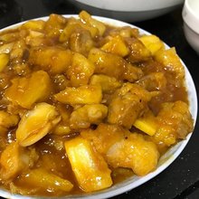 土豆菠萝咕噜肉