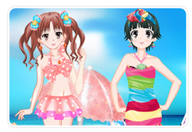 某科学的超电磁炮海边换装