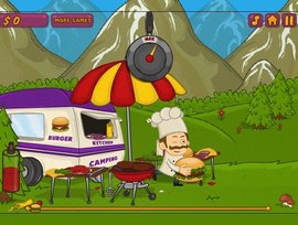 开心汉堡派送员