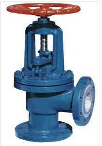 衬氟角式截止阀