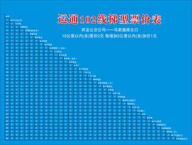 北京公交快运通102路