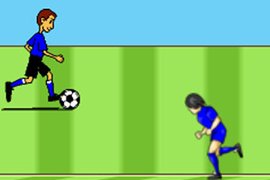 足球小子带球过人