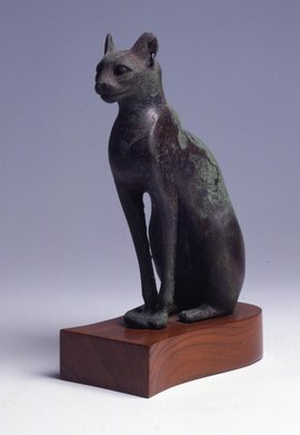 猫神贝斯特的小铜像