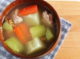 佛手瓜蜜枣猪骨汤