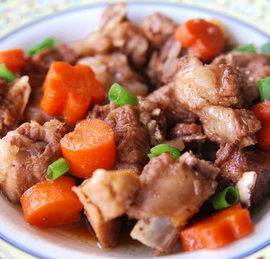 胡萝卜红烧排骨