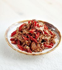 干辣椒焖羊肉
