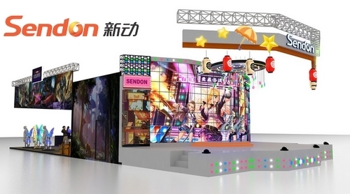 2018ChinaJoy新动展台曝光 热门ACG曲目high翻现场