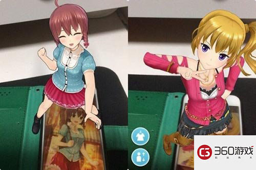 AR模式让她出现在手心 《妃十三学园》繁中版即将开测 