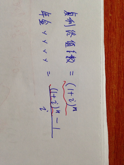 已知复利终值系数如何求年金终值系数_360问