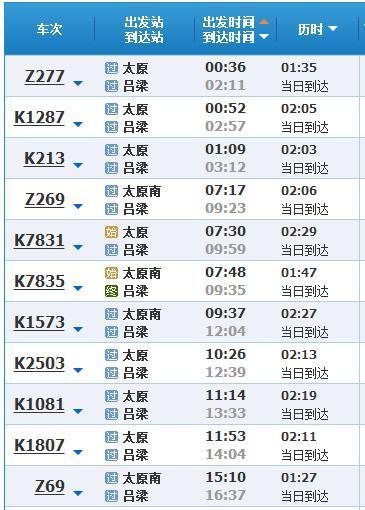 太原到吕梁的火车 经过哪些地方_360问答