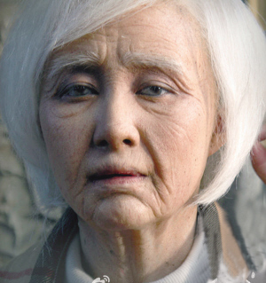 白发苍苍老妈妈图片|白发苍苍的老奶奶图片图