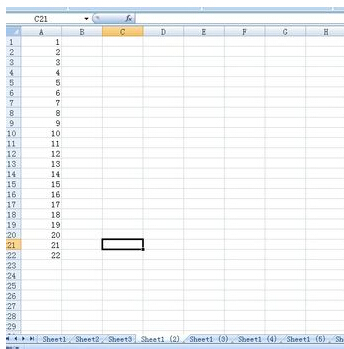 EXCEL2007里面如何将一个文件夹下多个工作