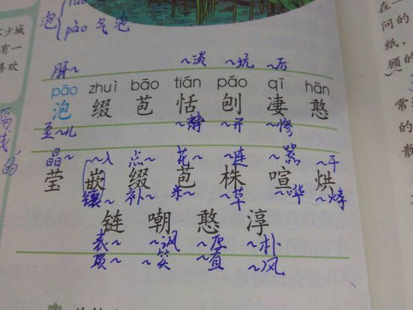 六年级上册语文书第18课的生字_360问答