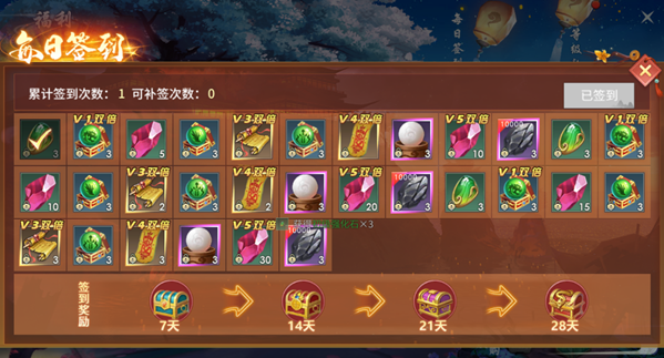 《蜀剑苍穹》游戏内多重福利