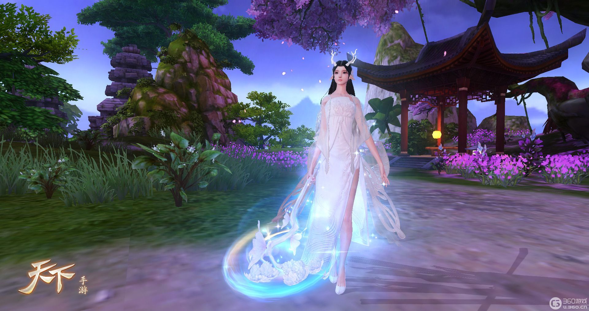 《天下》手游精灵系新时装仙气来袭！