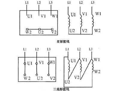 星三角电机六根线接法_电机星三角接法口诀