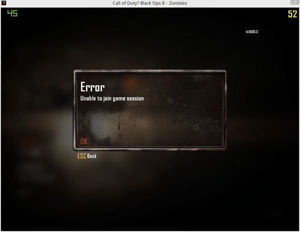 请问为什么使命召唤9僵尸模式好友邀请进不去